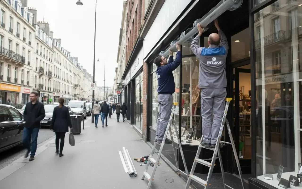 Installation rideau métallique Allauch